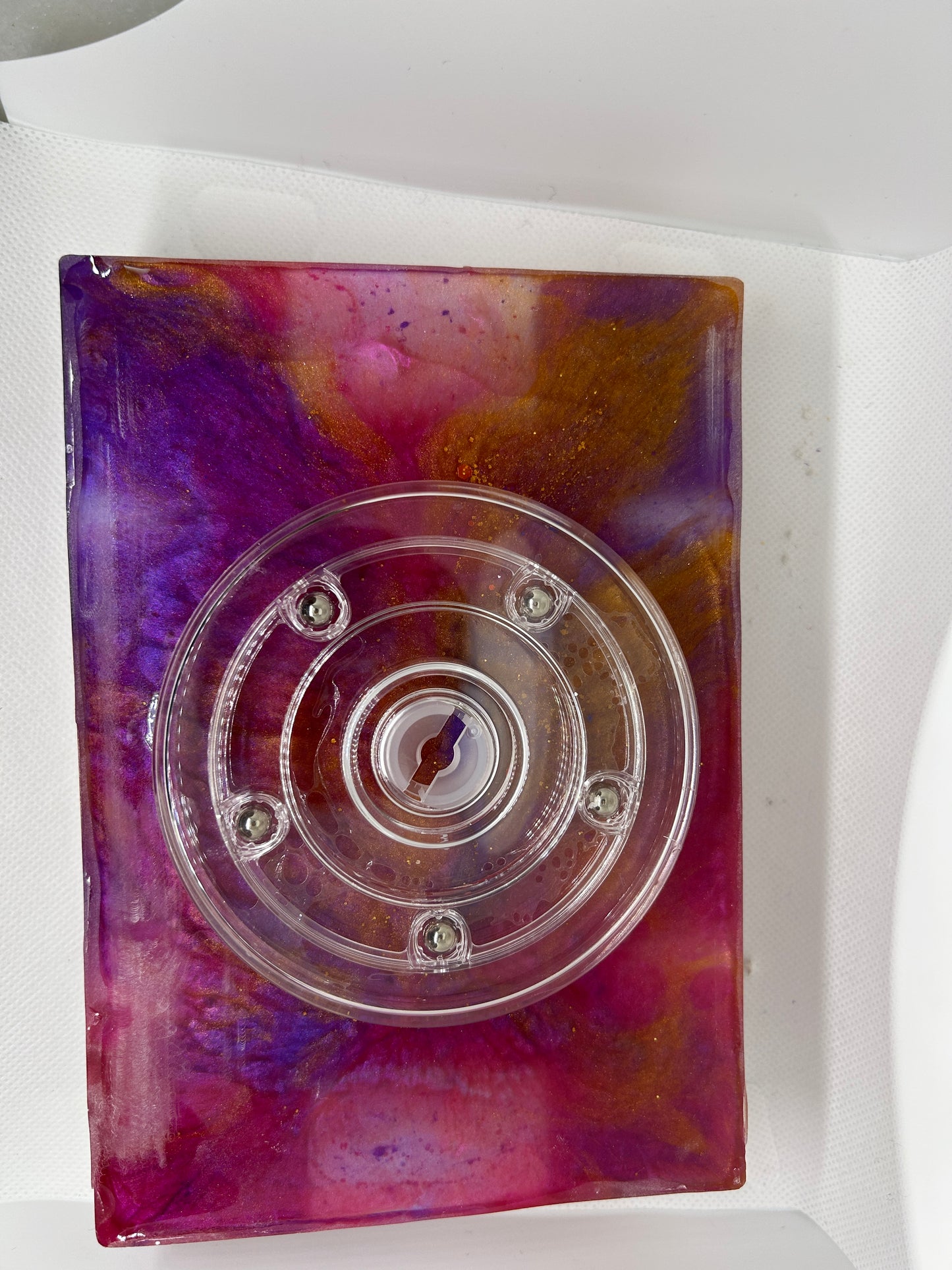 Resin Canasta Spinner for Cards