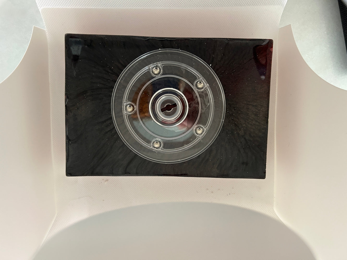 Resin Canasta Spinner for Cards