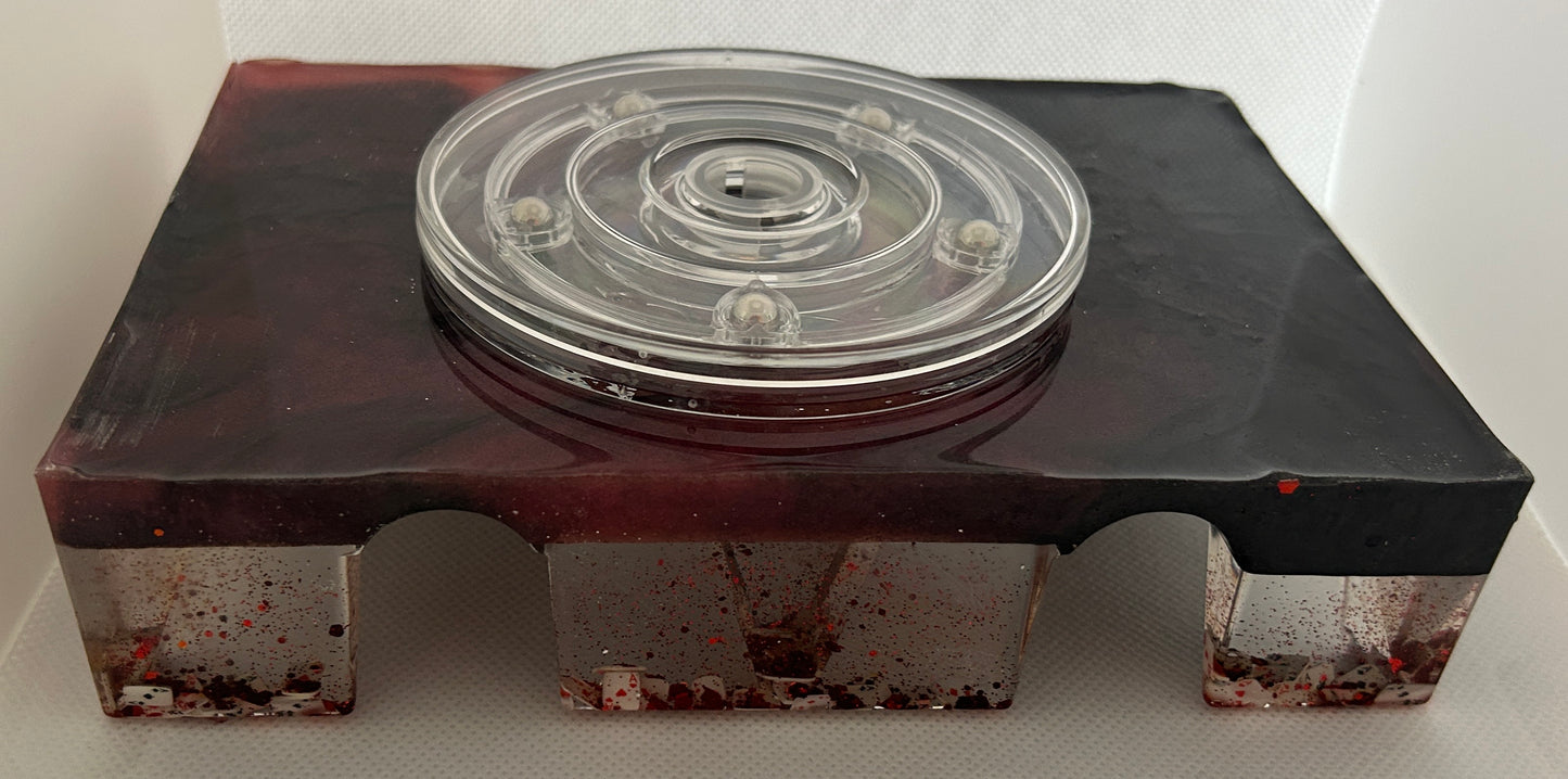 Resin Canasta Spinner for Cards